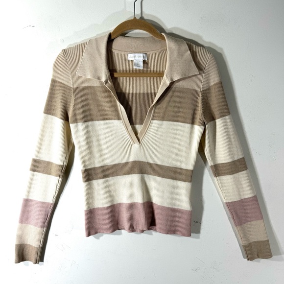 House of Harlow 1960 Sweaters - House of Harlow 1960 Ribbed Striped Sweater